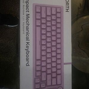 Pink Compact Mechanical Keyboard